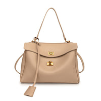 The Bexley XL Corduroy Carryall — Lock-Clasp Shoulder & Crossbody Bag