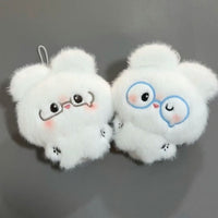 Mini Cloud Bunny Plush Keychain