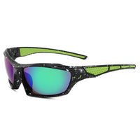 AriaLuxe Sport Sunglasses – Oval Frame with Mirrored Lenses