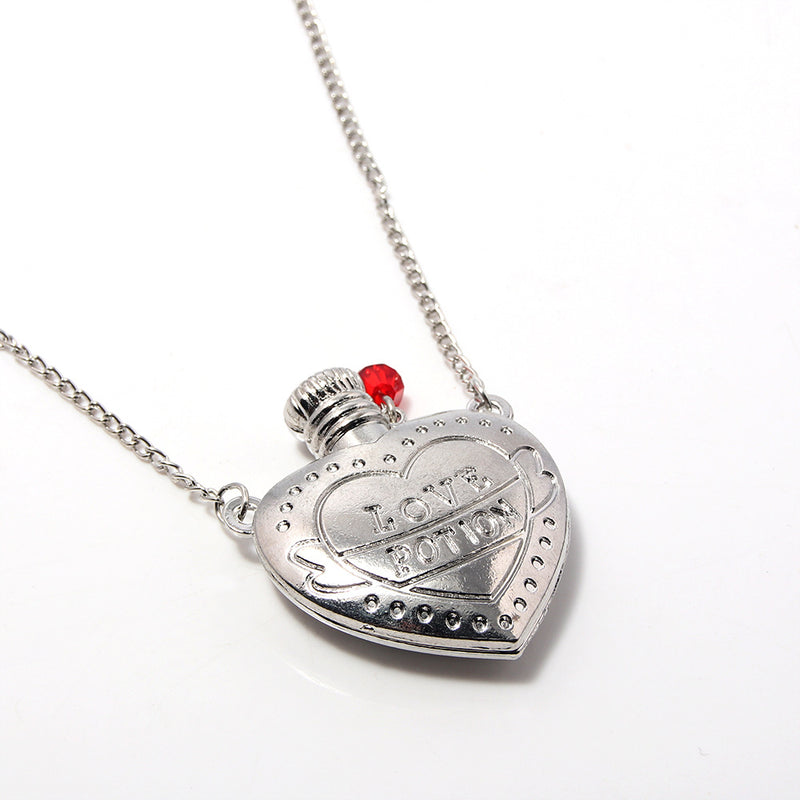 Love Potion Heart Pendant Necklace