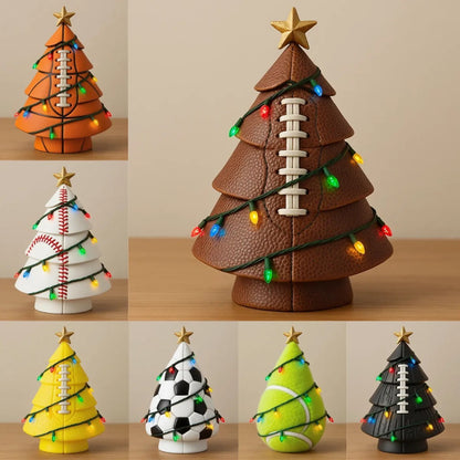 Sports Ball Christmas Trees Collection