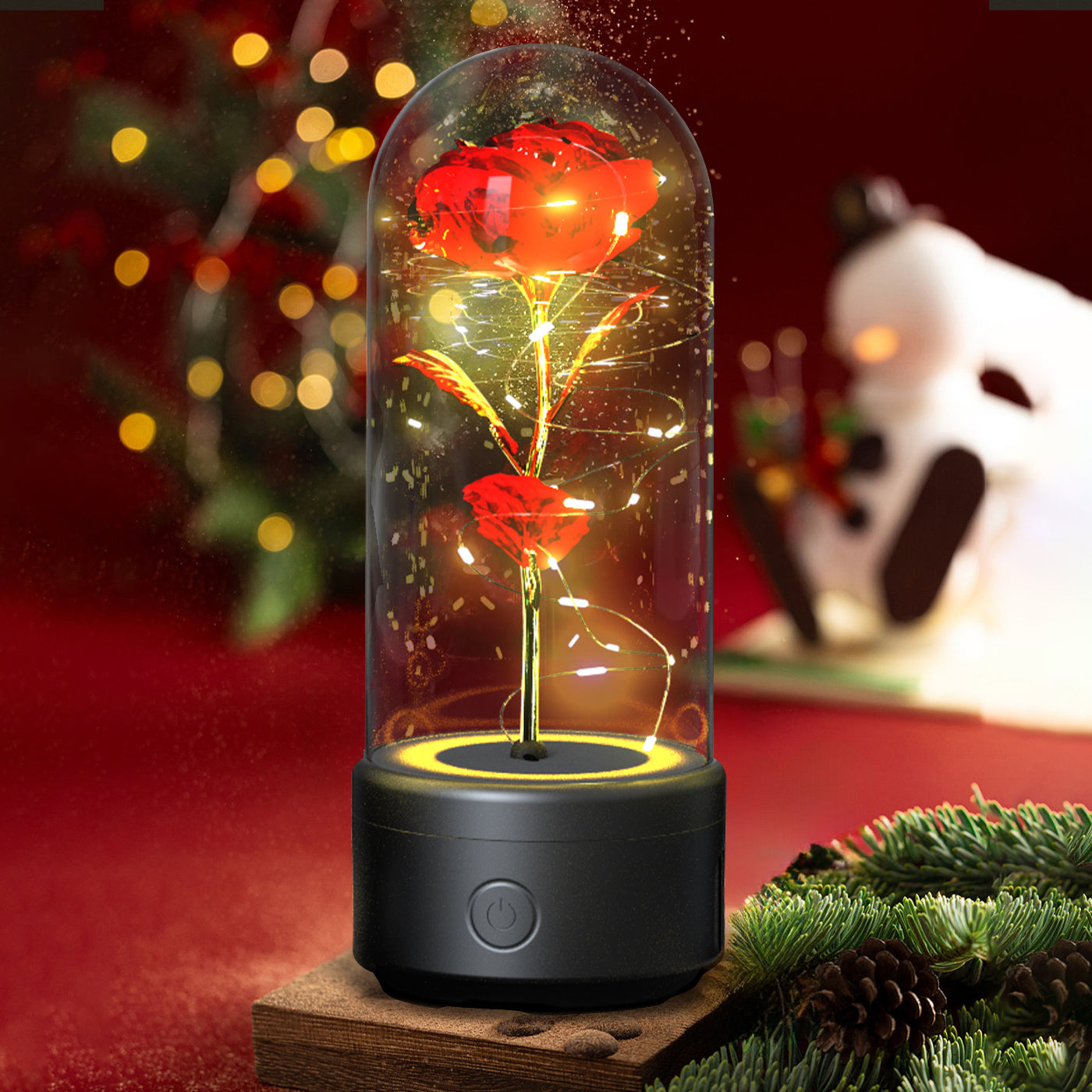 Rose Light Bluetooth Speaker