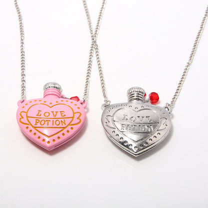 Love Potion Heart Pendant Necklace