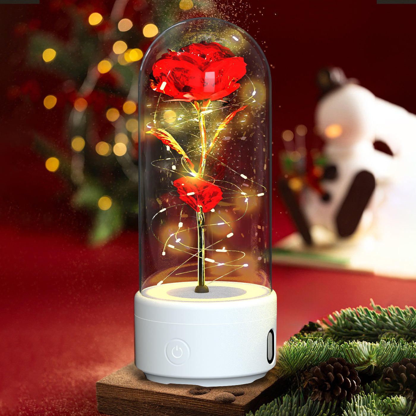 Rose Light Bluetooth Speaker