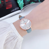AriaLuxe Coldwind Minimalist Lady Watch - Elegant Quartz Timepiece