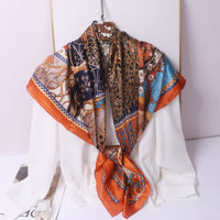 The Mulberry Square Silk Scarf