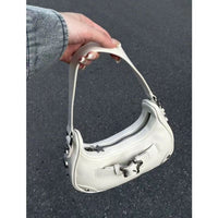 AriaLuxe Celestial Retro Star Shoulder Bag - Vintage Denim Chic