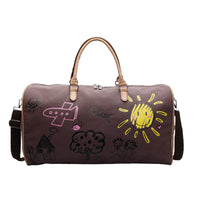 Graffiti Travel Bag with Large Capacity