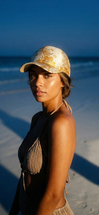 Floral Statement Cap – Unisex Adjustable Fit