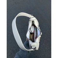 AriaLuxe Celestial Retro Star Shoulder Bag - Vintage Denim Chic