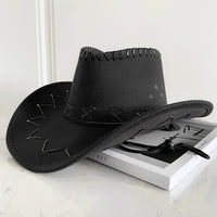 The Marlowe Wide-Brim Western Sun Hat — Breathable & Packable