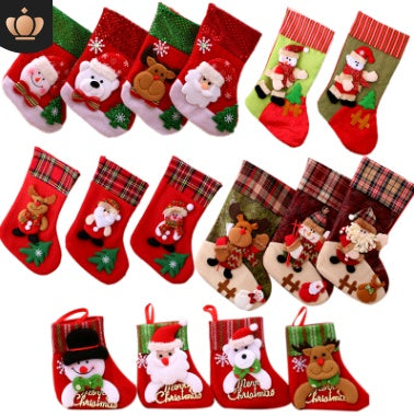 Holiday Stockings & Santa Gift Bags Collection