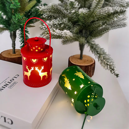 Christmas Glow Lanterns – Cozy LED Candle Lights for Winter Nights