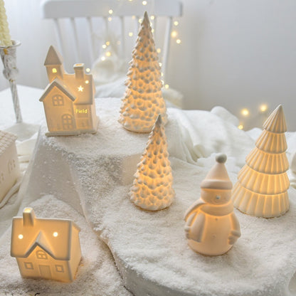 Luminous Ceramic Christmas Decor Collection