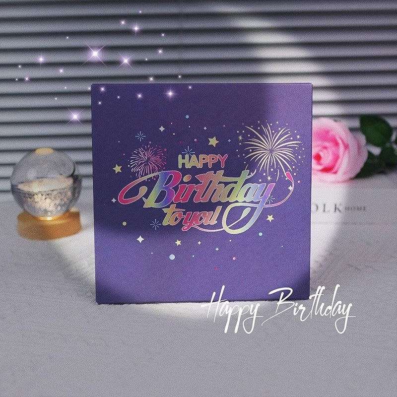 Deluxe 3D Pop-Up Birthday Card