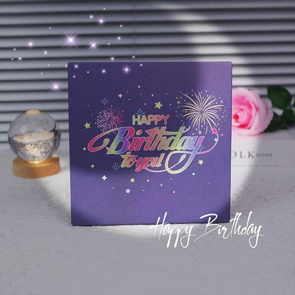 Deluxe 3D Pop-Up Birthday Card
