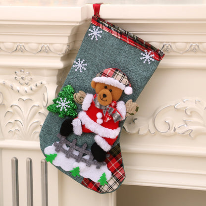 Holiday Stockings & Santa Gift Bags Collection