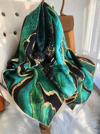 The Mulberry Square Silk Scarf