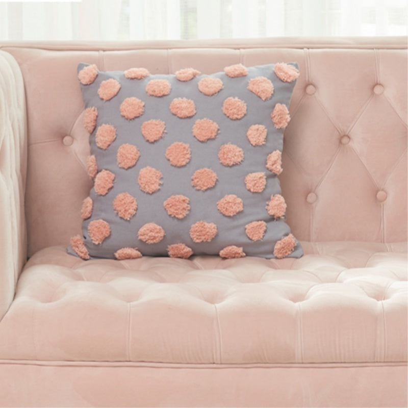 New Nordic Moroccan Tufted Dots Pillow
