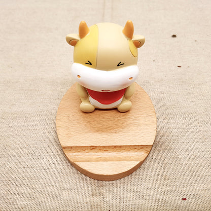 Wooden Animal Phone Stand