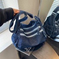 Harajuku Street Canvas Crossbody Shoulder Bag