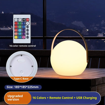 Atmosphere LED Lantern – Rechargeable Ambient Lamp with Remote Control