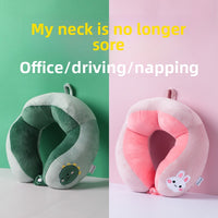 Ergonomic U-Shaped Travel Neck Pillow