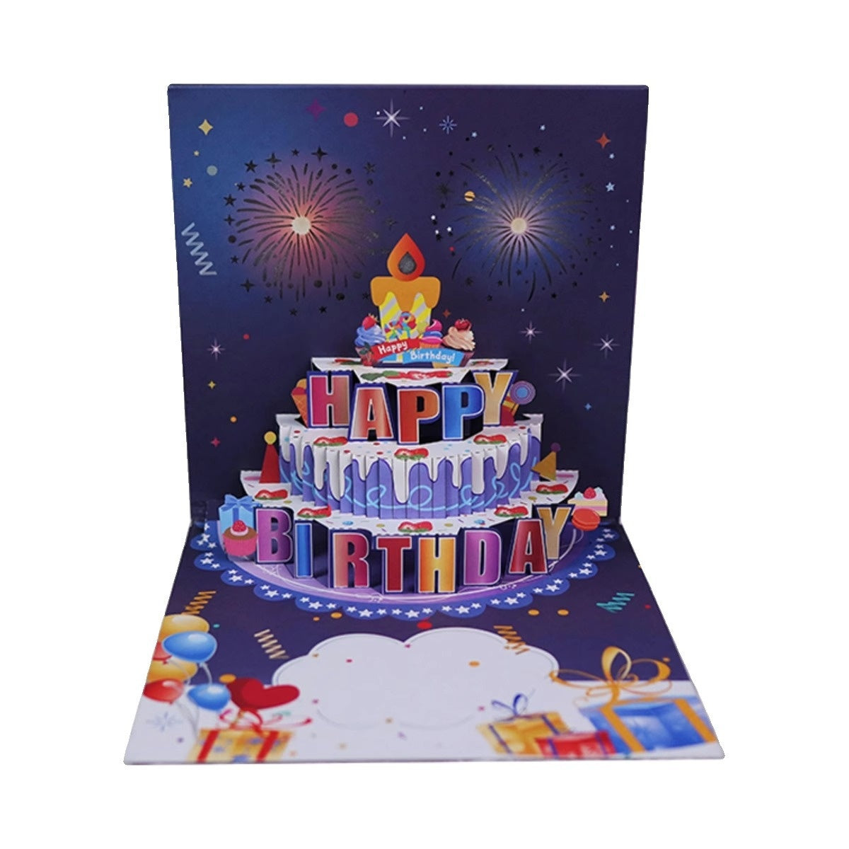 Deluxe 3D Pop-Up Birthday Card