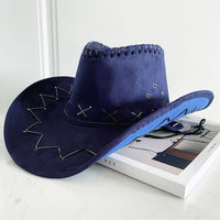 The Marlowe Wide-Brim Western Sun Hat — Breathable & Packable
