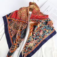 The Mulberry Square Silk Scarf