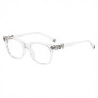 Square Blue Light Blocking Glasses with UV Protection – Minimal Style