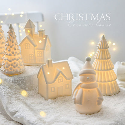 Luminous Ceramic Christmas Decor Collection