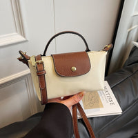 Dumpling Luxe Crossbody - Nylon Mini Bag in Trendy Colors