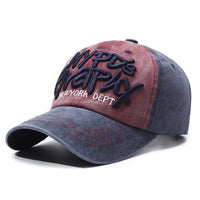 Retro NY Embroidered Baseball Cap – Adjustable Street Hat