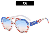 American Flag Sunglasses – Dual-Beam Frame with UV400 Protection