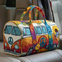 Luxe Quilted Carry-All Gym & Travel Bag