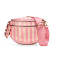 Checkerboard Pattern Crossbody Shell Bag