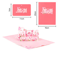 3D Mother's Day Greeting Cards Paper Carving Designs