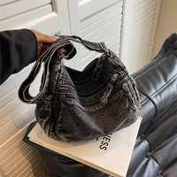 Harajuku Street Canvas Crossbody Shoulder Bag