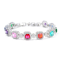 Radiant Color Crystal Bracelet