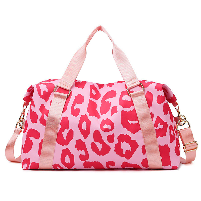 JetSet Leopard Travel Tote
