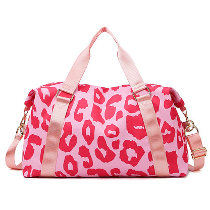 JetSet Leopard Travel Tote