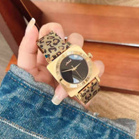 Luxe Leopard Strap Watch