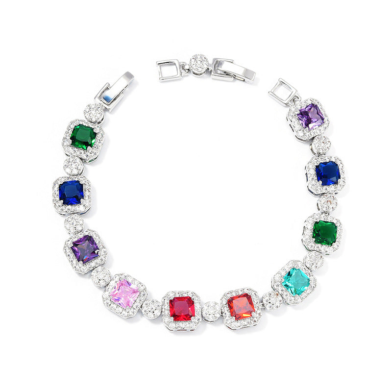 Radiant Color Crystal Bracelet