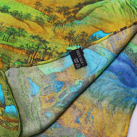 The Mulberry Square Silk Scarf