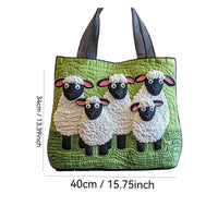 3D Digital Printed Tote Bag Commuter Casual Bag