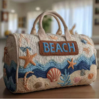 Luxe Quilted Carry-All Gym & Travel Bag