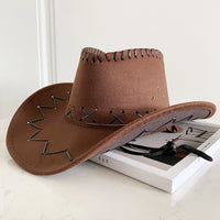 The Marlowe Wide-Brim Western Sun Hat — Breathable & Packable