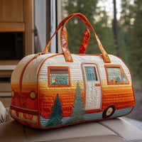 Luxe Quilted Carry-All Gym & Travel Bag