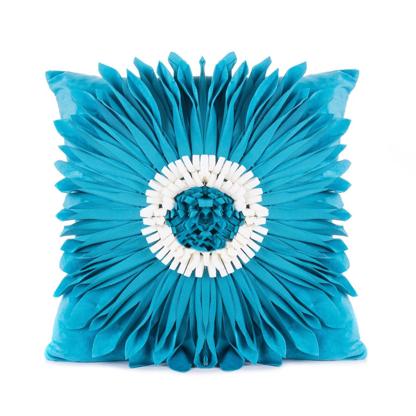3D Flower Tufted Pillow
